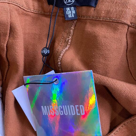 Missguided Button Down Skirt Size 6 New with tags - Picture 6 of 10